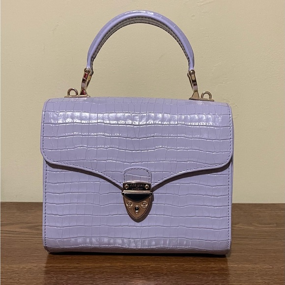 Aspinal of London Midi Mayfair Bag
Deep Shine English Lavender Small Croc - Picture 5 of 10